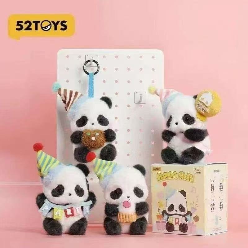 【公式正規品！3日出荷】52 TOYS PANDA ROLL パンダロール パンダ幼パーティーシリース ぬいぐるみ ブラインドボックス クマ パーティーグッス 誕生日ギフト