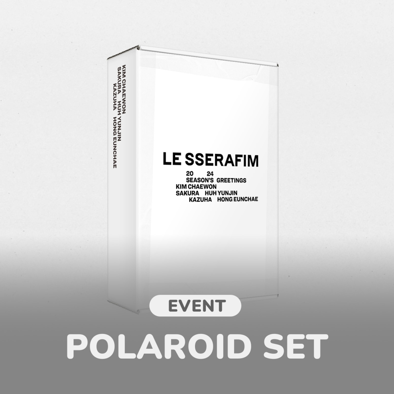 [PRE-ORDER BENEFIT] LE SSERAFIM - 2024 SEASON’S GREETINGS (WITHMUU PHOTO CARD)