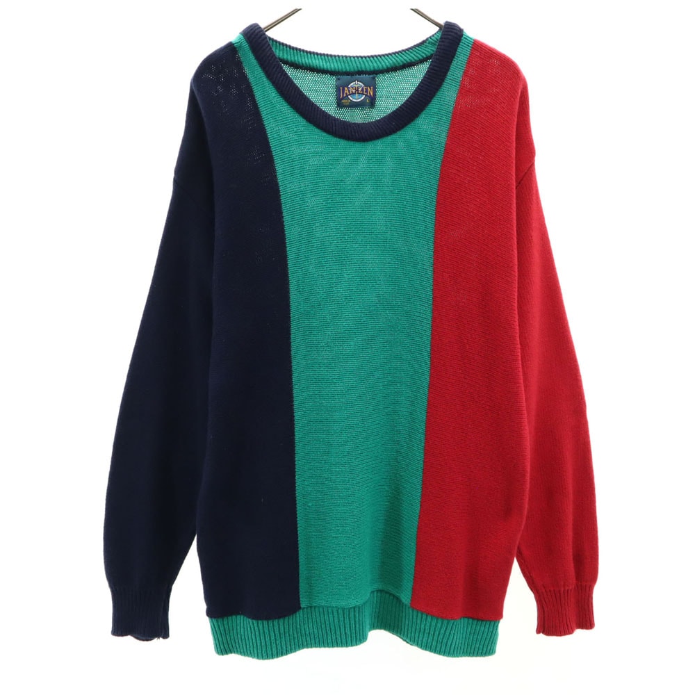 ジャンセン 80s 90s USA製 オールド 長袖 セーター L Jantzen ニット メンズ 6,175円