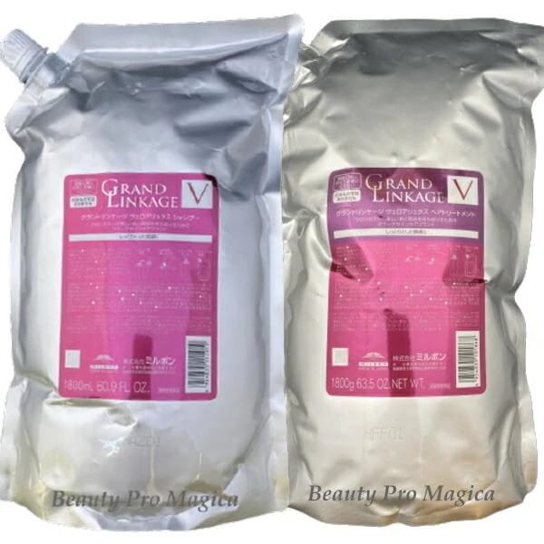 土日祝日出荷 グランドリンケージ ヴェロアリュクス シャンプー 1800ml 詰替え用 &amp トリートメント 1800g 詰替え用 セット