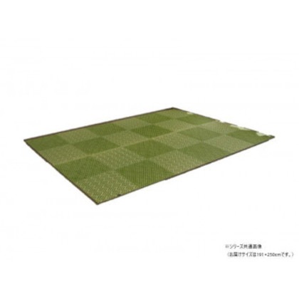 ラグ 純国産 日本製 KOBA-GUARD 抗菌防臭 約191×250cm グリーン 1051530123904 17,249円