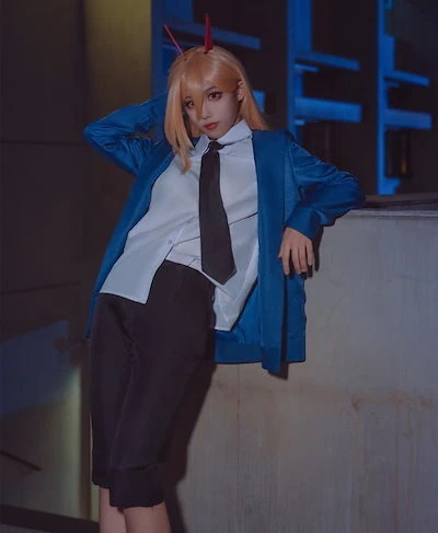 仮装 変装 ハロウィン コスム コスプレ衣装 パワー チェンソーマン スーツ ハロウィン 年新作入荷コスプレ