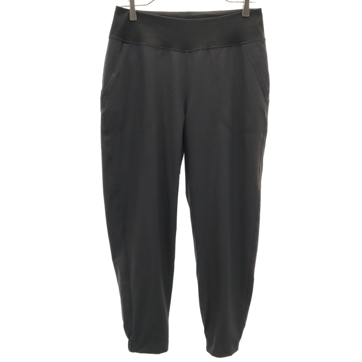 21181 ジョガーパンツ S ブラック アウトドア レディース 古着
