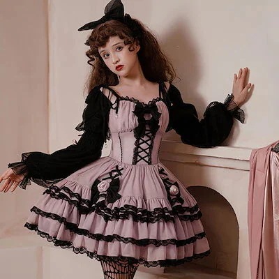 スウィートダンスオプ ロリータ今週の割引は 25% オフですデイリーキュートロリータスイートドレスqoo10