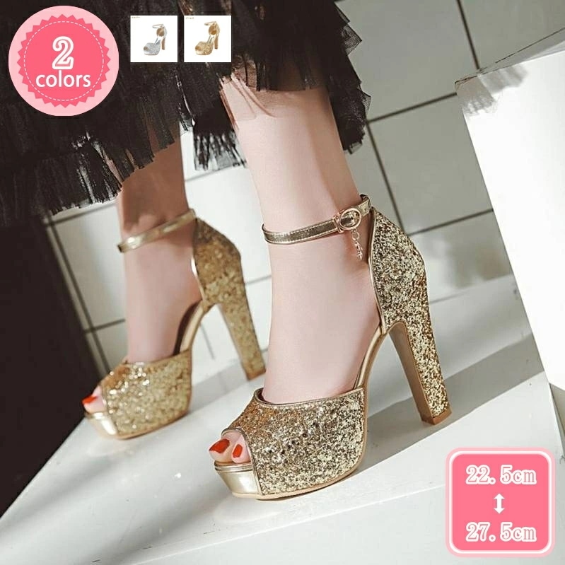 777円OFFクーポン アンクルストラップ サンダル レディース 厚底 大きいサイズ 痛くない 歩きやすい グラディエーター 14cm ハイヒール ストーム 太ヒール 脱げない 疲れない 美脚 結婚式