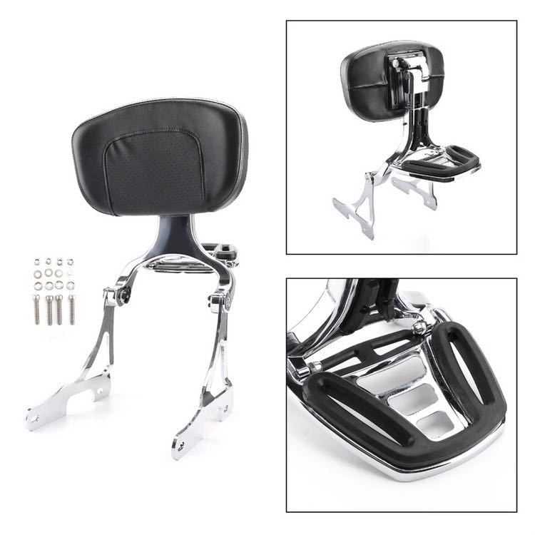 スポーツスター バックレスト シーシーバー ラゲッジラック 荷台 xl883 xl1200 48 2