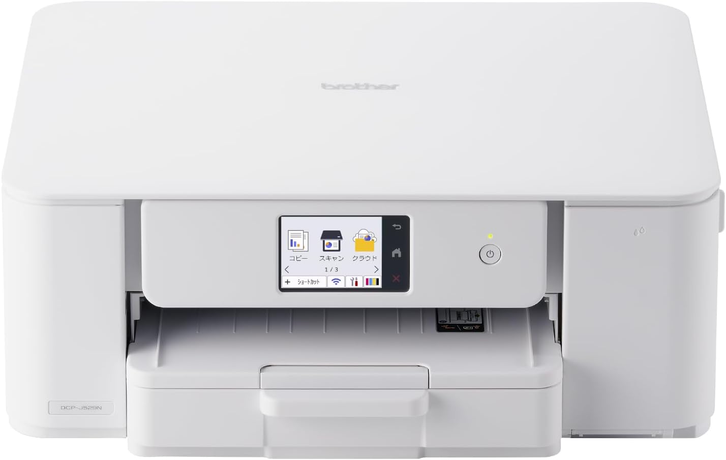 ブラザー プリンター A4インクジェット複合機 DCP-J529N コピー プリント スキャン 自動両面印刷 Wi-Fi 簡単設定 家庭用 対応インクLC511シリーズ