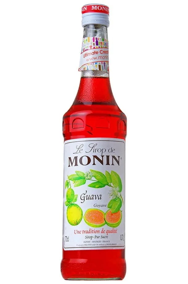 MONIN モナン グアバ シロップ 700ml12本【ご注文は12本まで同梱可能】ノンアルコール シロップ