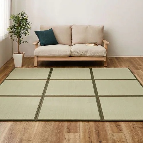 【メーカー直送品】萩原 たためる連結畳 鎌倉 9面 約225×225×1.1cm