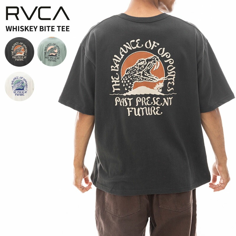 ルーカ 半袖Tシャツ RVCA WHISKEY BITE TEE メンズ Tシャツ カットソー 男性 be041-232