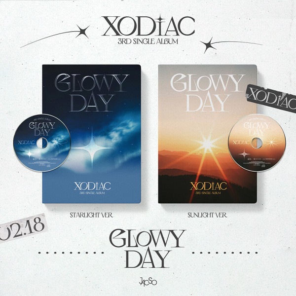 (2種/ セット) XODIAC - 3RD SINGLE ALBUM GLOWY DA