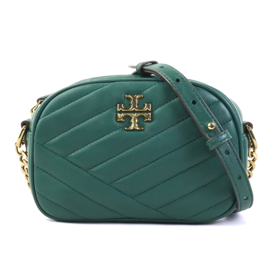 トリーバーチ Tory Burch ショルダーバッグ レザー グリーン レディース r11153a