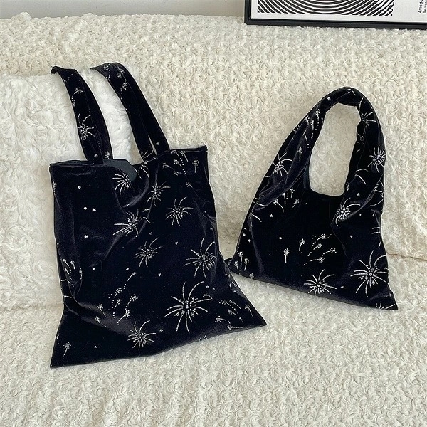 トートバッグ ハンドバッグ ショルダーバッグ ベロア ベルベット レディース