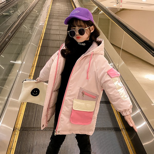 綿入りコート キッズ 子供服 女の子 冬服 アウター 綿入れの服 中綿コート ダウン風コート 中綿ジ