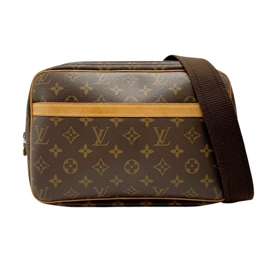 ルイ ヴィトン LOUIS VUITTON ショルダーバッグ モノグラム リポーターPM モノグラムキャンバス ブラウン ユニセックス M45254 n0555