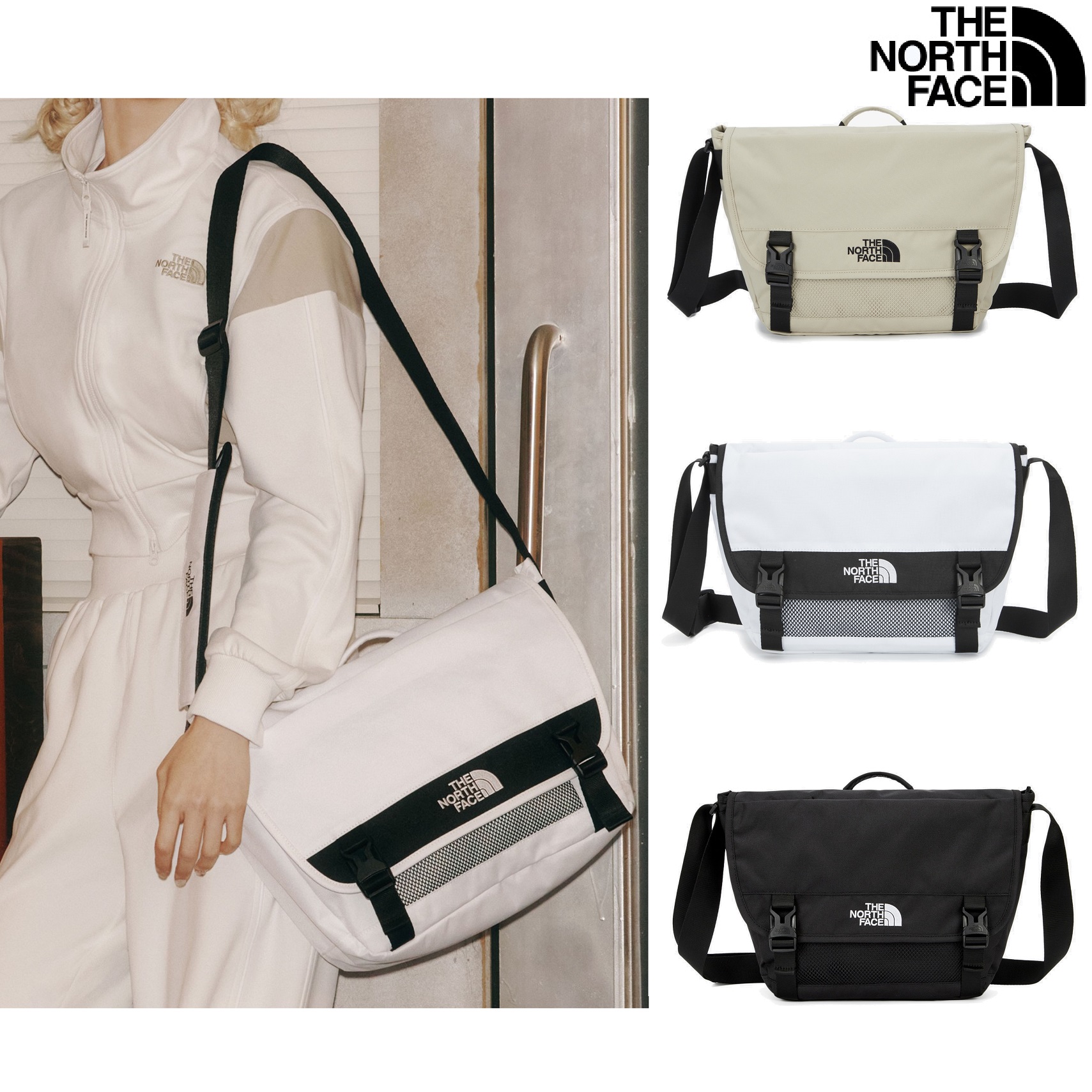 MESSENGER BAG M _ 3色 新商品 韓国の人気 韓国ファッション 新学期 ストリートファッション 学生