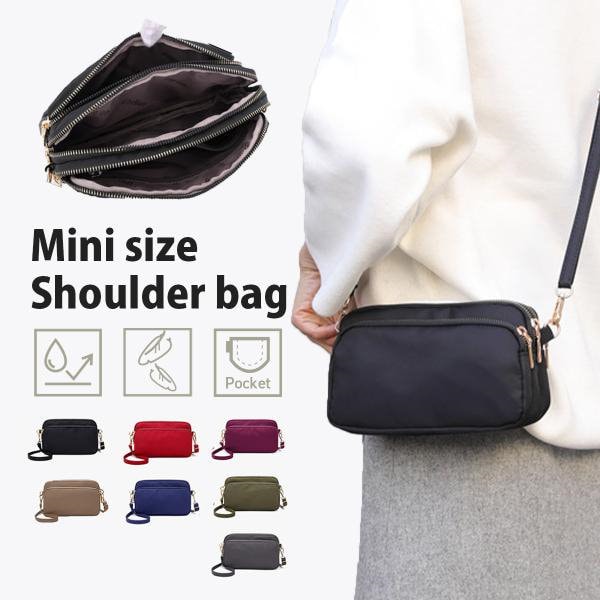 Qoo10] ミニショルダーバッグ レディース 斜めが