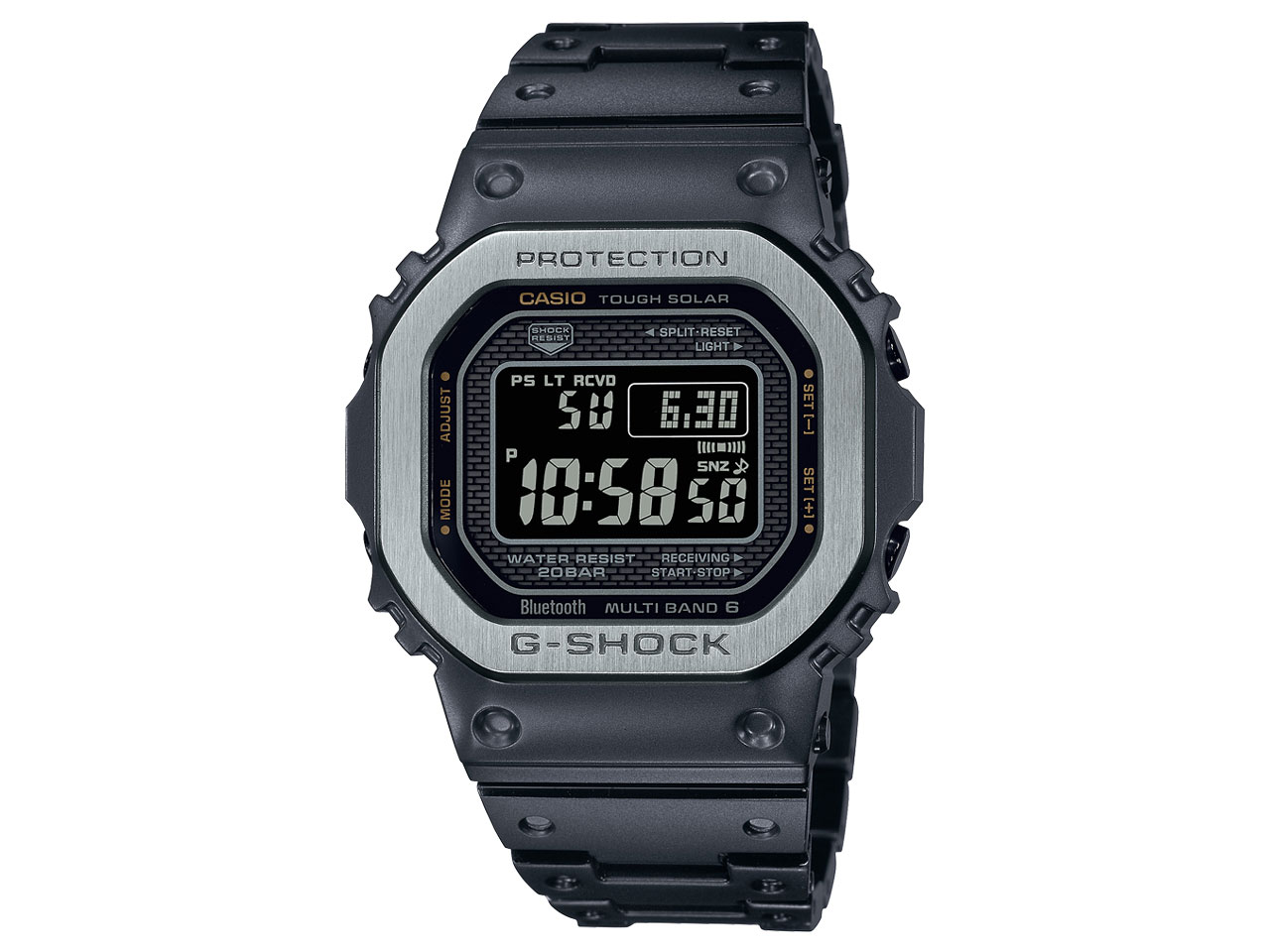 G-SHOCK GMW-B5000MB-1JF 20気圧防水 ソーラー電波モデル