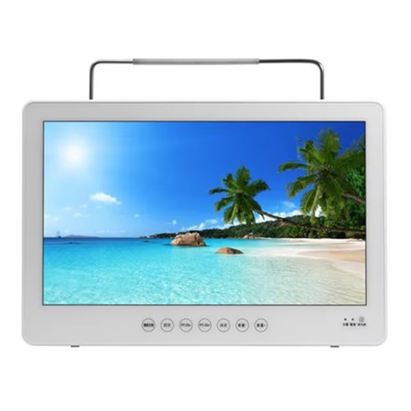 OVER TIME オーバータイム 14インチ 防水 フルセグ DVDプレーヤー OT-WFD14TE