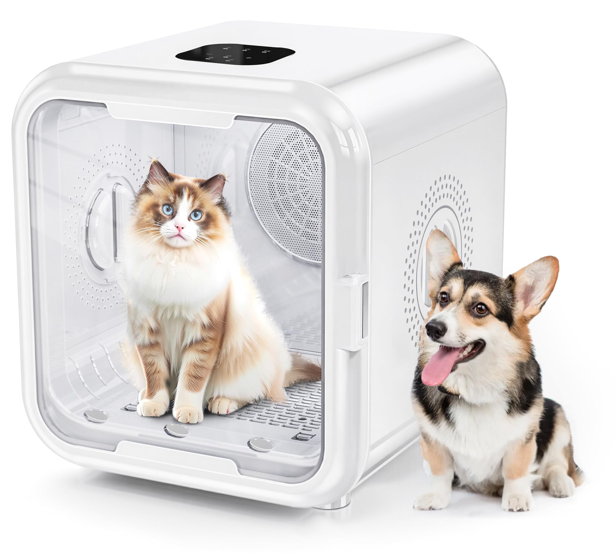 Qoo10] ペットドライヤーボックス 62L大容量 : 犬用品