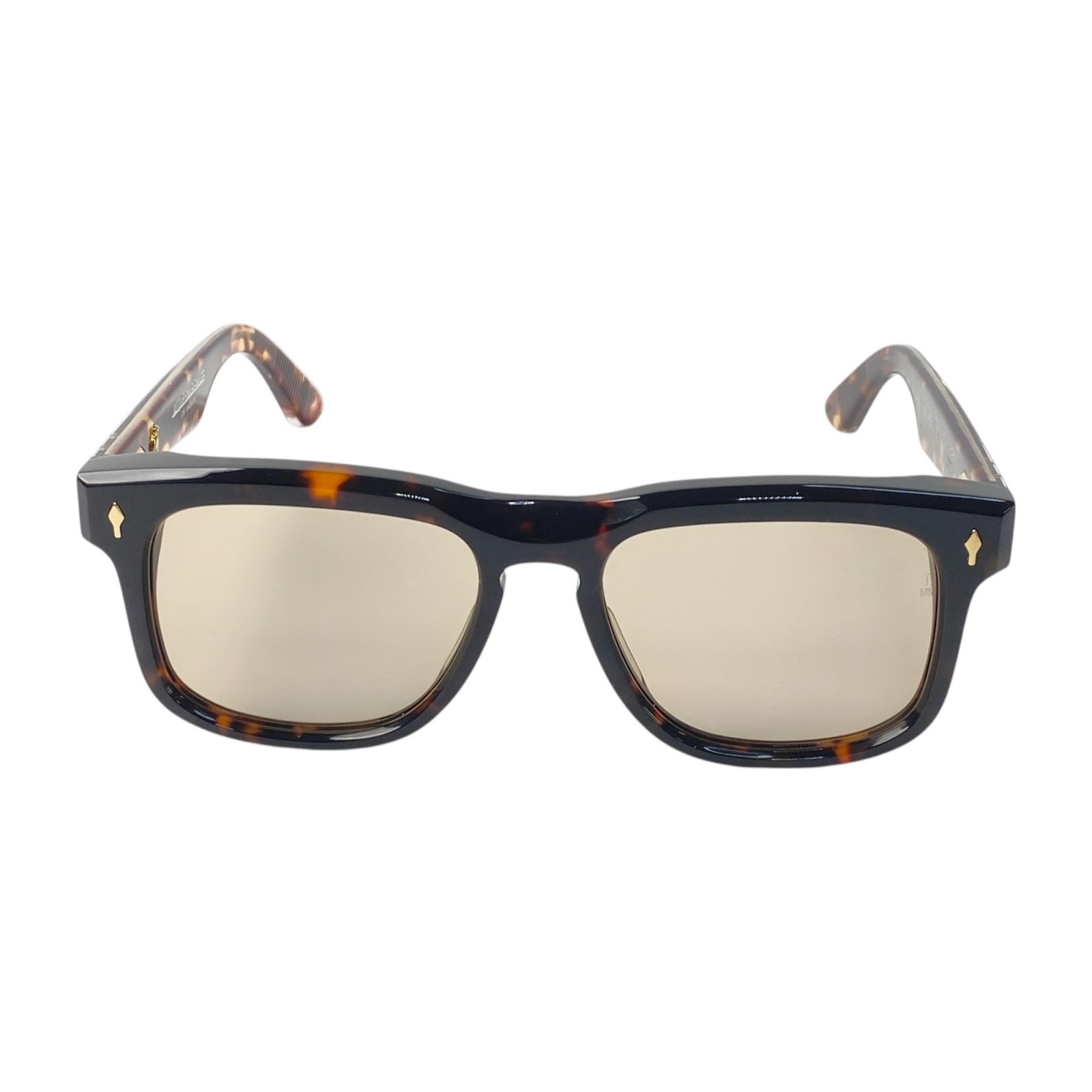 美品 ジャックマリーマージュ JACQUESMARIEMAGE メンズ サングラス JMMWY26 ブラウン 度なし