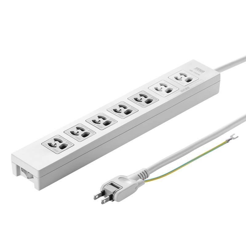 （まとめ買い）電源タップ 3P 7個口 5m TAP-F37-5KSR [x3]