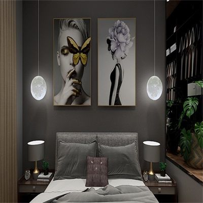 ペンダントライト ムーンライト 天井照明 吊り下げ 間接照明 月ライト インテリア ランプシェード 工事不要 居間用 玄関 寝室 LED対応 北欧 電球付 22cm 1灯 おすすめ 店舗装飾 暖かい雰 6,799円