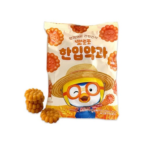 ポロロ一口薬菓 120g x 24個 (韓国伝統お菓子 子供おやつ)