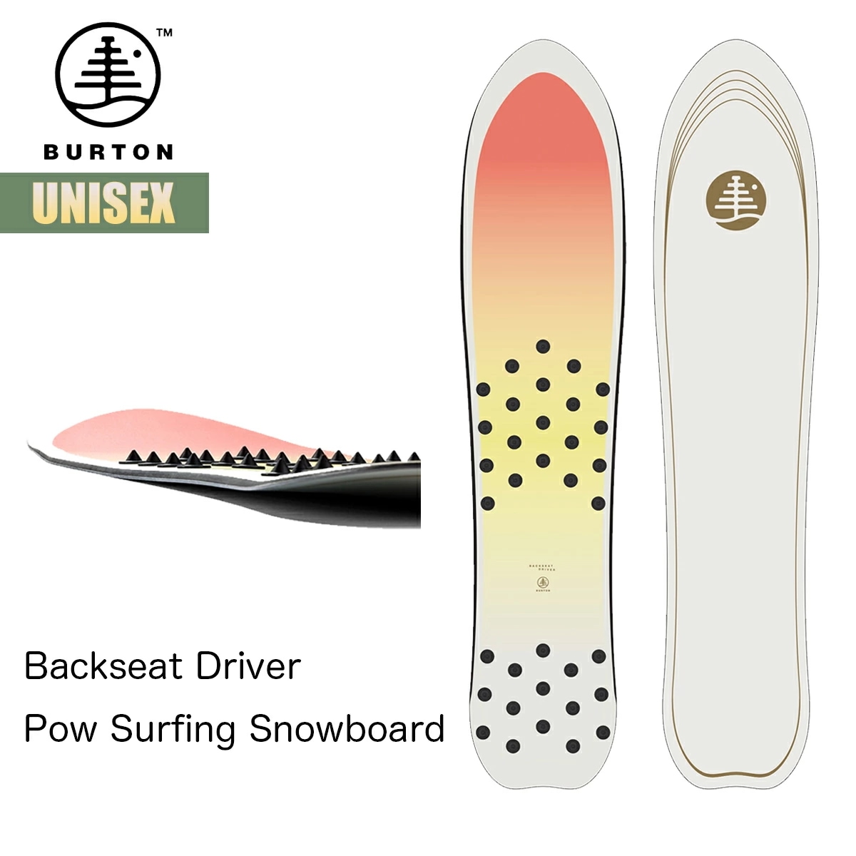 スノーボード 板 24-25 ファミリーツリー バックシート ドライバー W25JP-209631 Family Tree Backseat Driver Snowboard