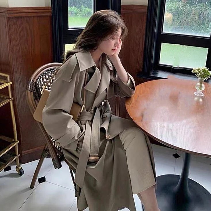 チェスターコート ロングコート レディース 秋 アウター お洒落 上品 ひざ下 体型カバー 通勤