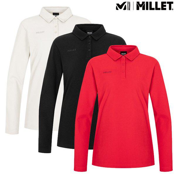 [新商品30％特価] 女性冬カラティ 両面起毛 LD ピエ カラー Tシャツ_MLUWT671III_US