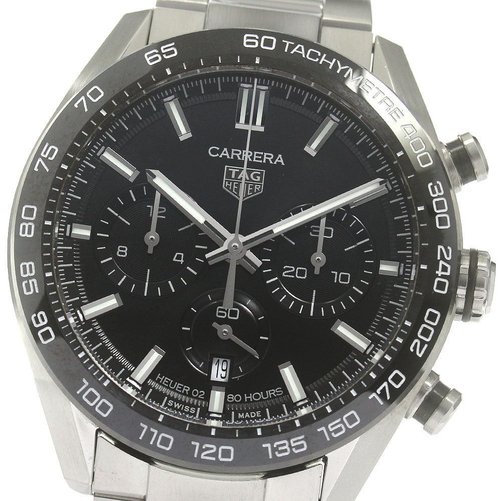 タグホイヤー TAG HEUER CBN2A1B カレラ スポーツ キャリバー ホイヤー02 クロノグラフ 自動巻き メンズ _844637【中古】