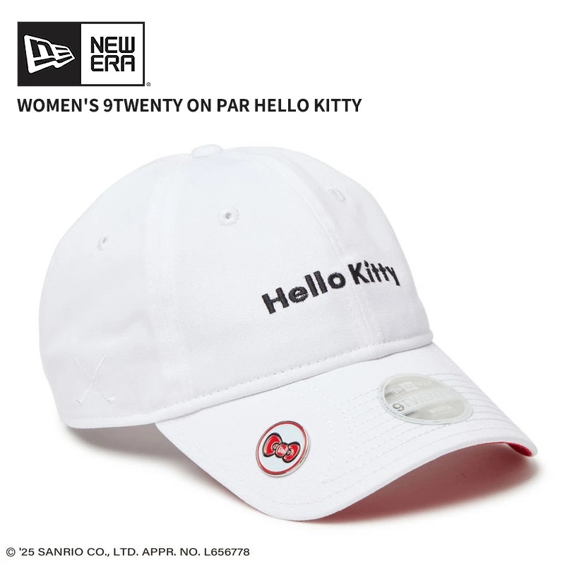 ニューエラ レディース ハローキティ ボールマーカー付 ゴルフキャップ 帽子 NEW ERA Women s 9TWENTY On Par アタッチメント 14432178 5,225円