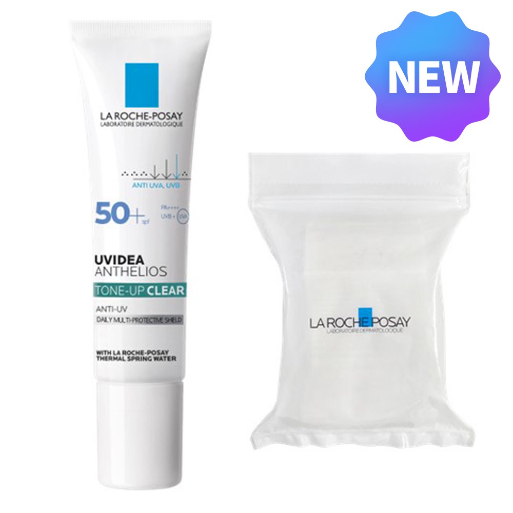 ラロシュポゼユビデアトーンアップクリアSPF50+ PA++++ 30ml + 化粧綿30pセット1セット