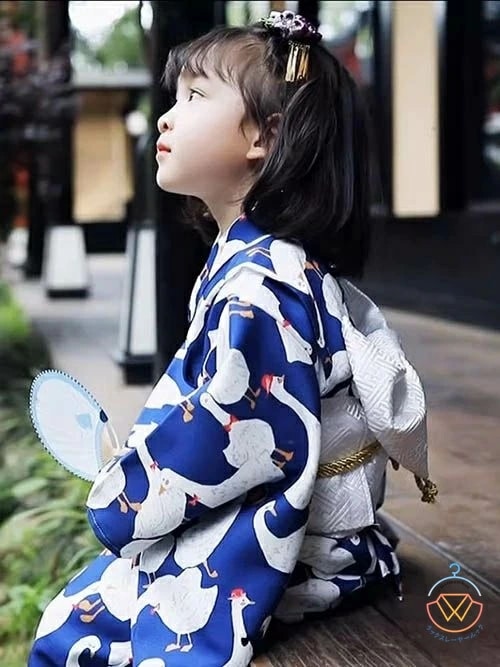 New type追加！子供な浴衣 薄手 キッズ浴衣 浴衣セット 作り帯 浴衣帯 女の子 和装 和服 子供服 キッズ かわいい おしゃれ 夏祭り お祭り おまつり 花火大会 七五三 バースデー 誕生日 7,095円