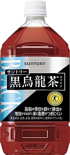 [トクホ] サントリー 黒烏龍茶 1.05L12本