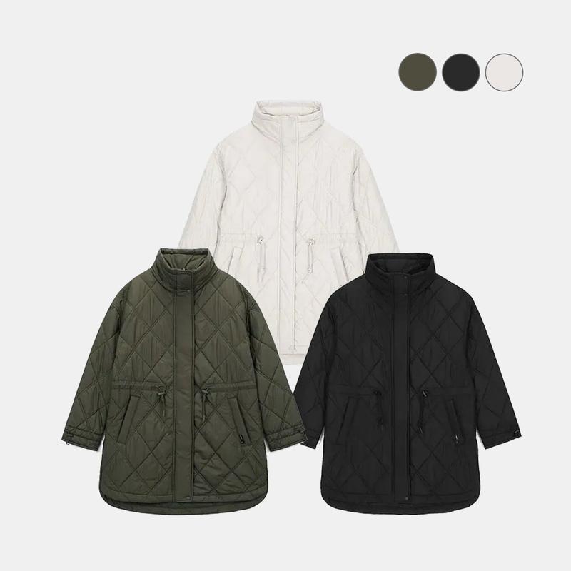 【通常価格：229,000ウォン】女性ピュレ-パフミドル丈パディングジャケット7K60967