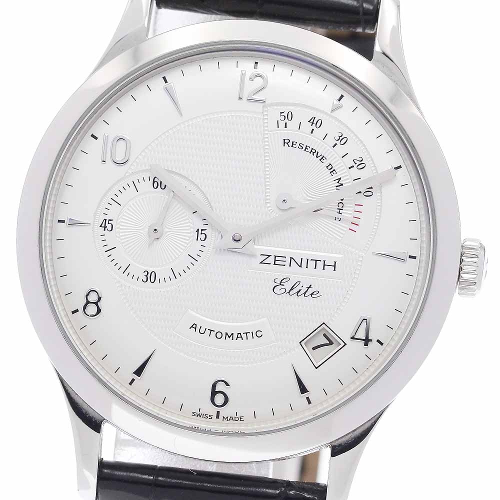 ゼニス ZENITH 03.1125.685 クラスエリート リザーブドマルシェ デイト 自動巻き メンズ _955618【中古】
