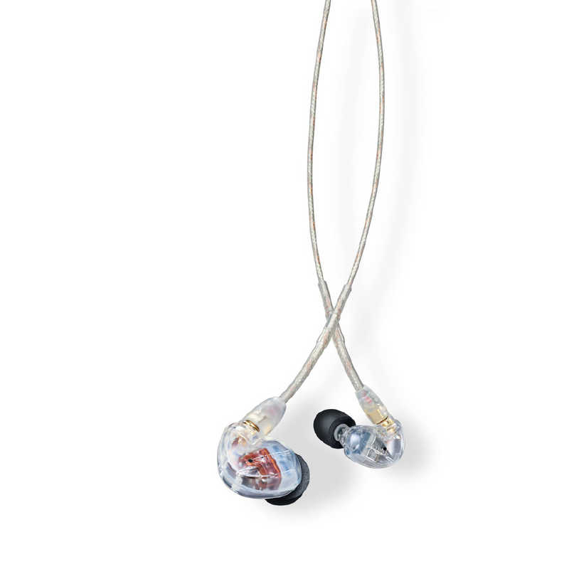 SHURE　イヤホン カナル型 クリア [φ3.5mm ミニプラグ]　SE535CL-A