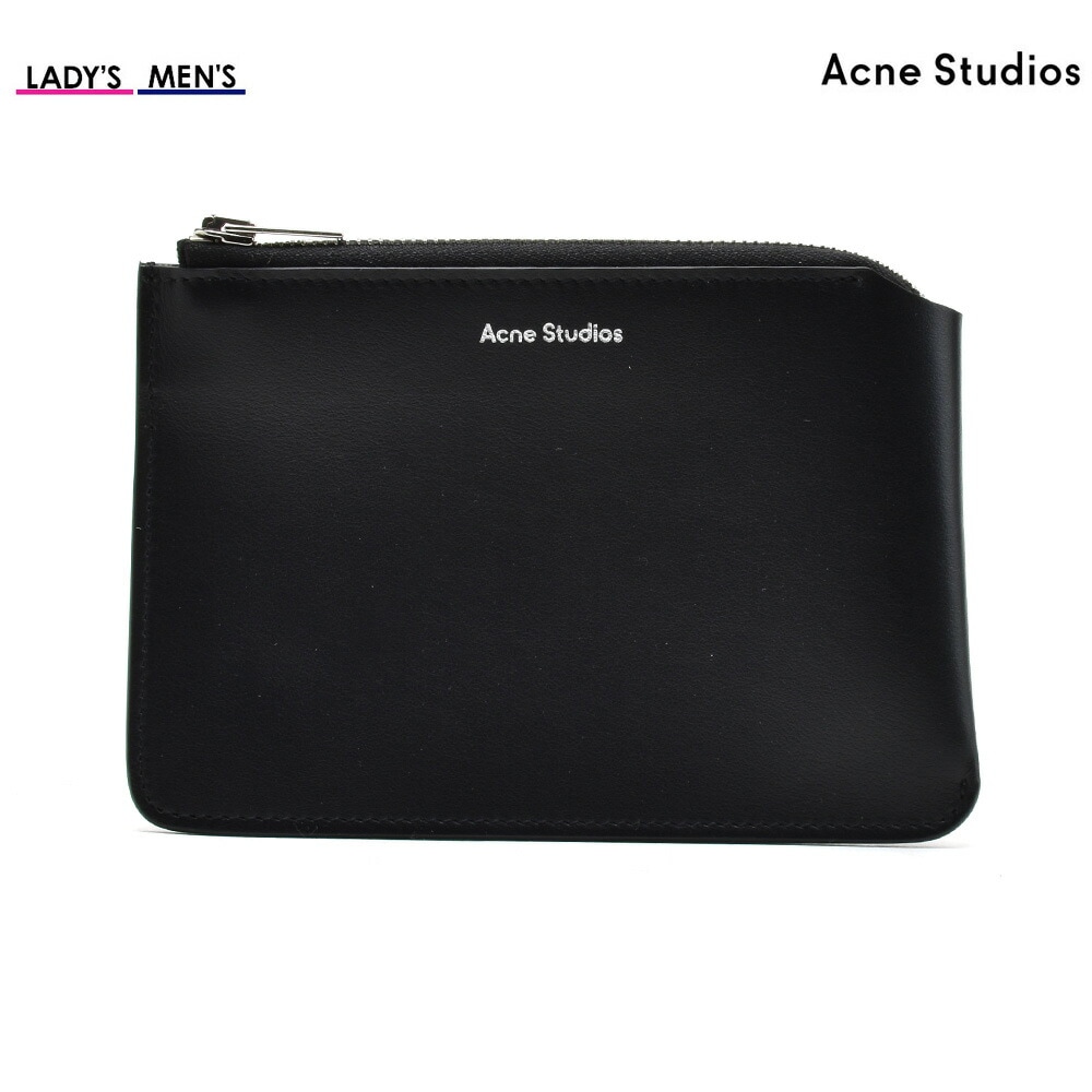 アクネストゥディオズ 小銭入れ レディース メンズ コインケース ポーチ ブラック 黒 Acne Studios[cg0104-900000]