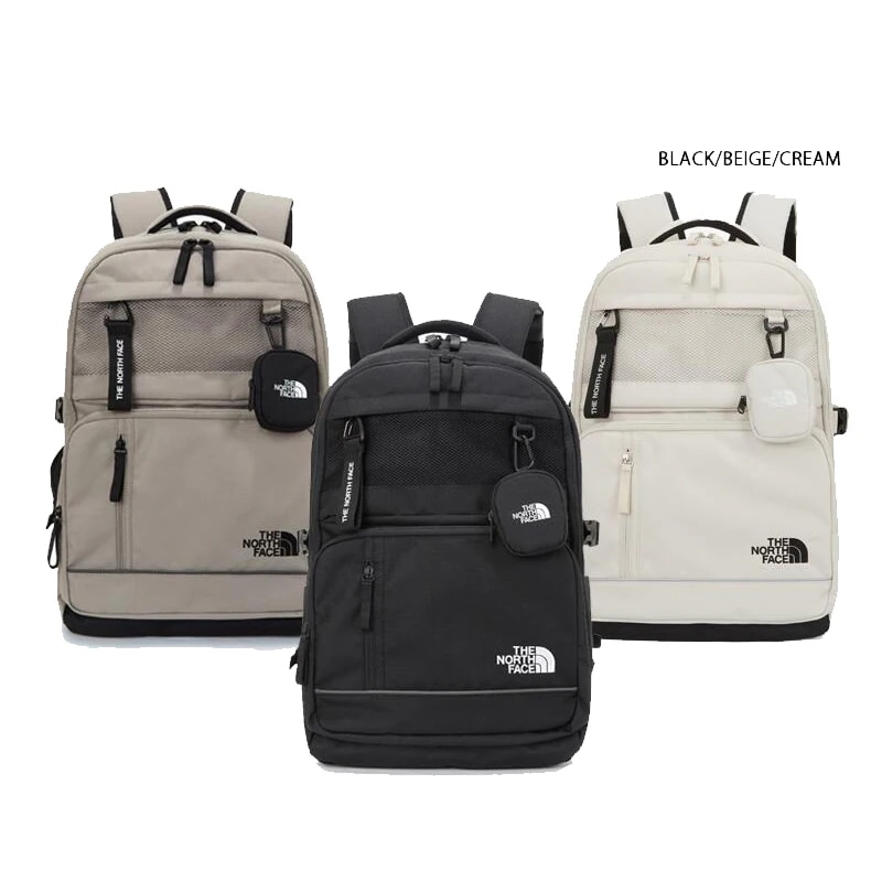 THE NORTH FACE ザノースフェイス リュック DUAL PRO II BACKPACK デュアルプロ II バックパック バッグ ブラック ベージュ クリーム PC収納 通学