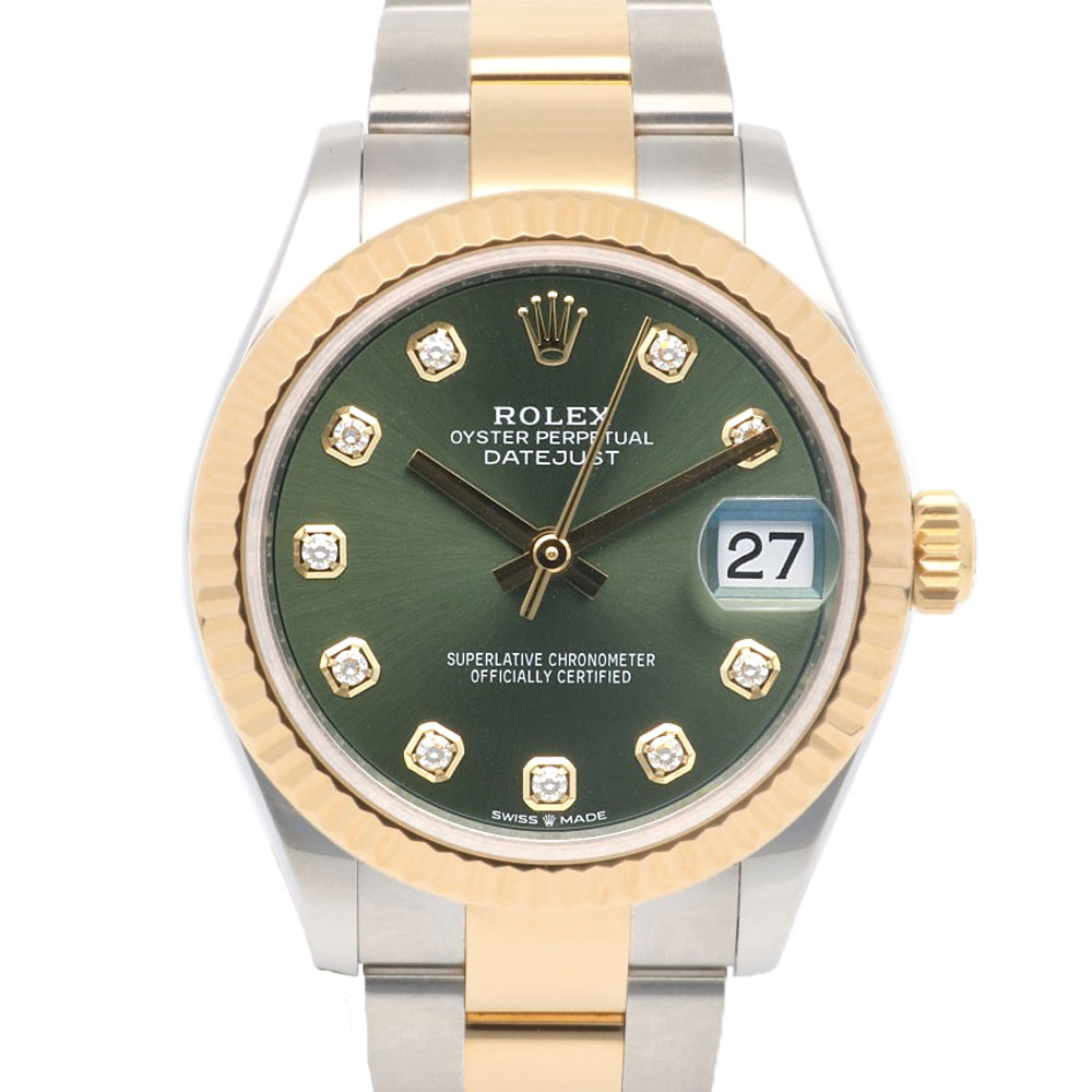 ロレックス デイトジャスト オイスターパーペチュアル 腕時計 ステンレススチール 278273G 自動巻き 1年保証 ROLEX 中古 美品 827,750円