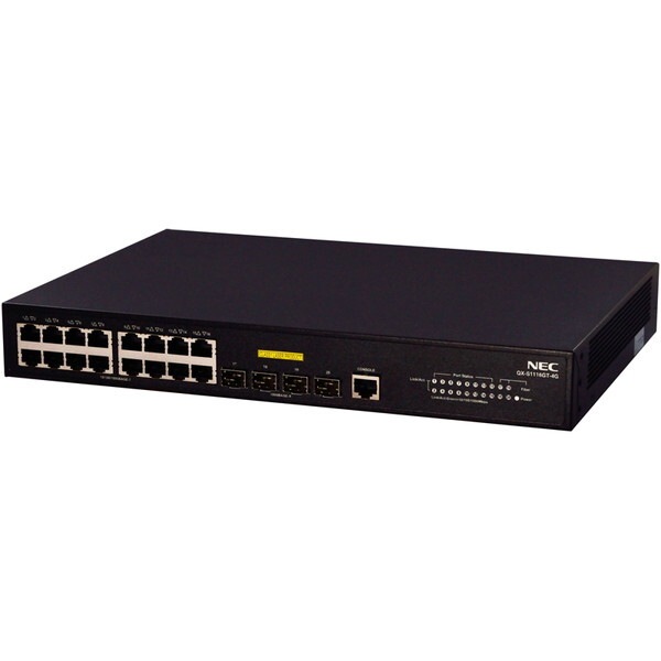 B02014-01102 [QX-S1116GT-4G 1GbEベーシックレイヤ2スイッチ]