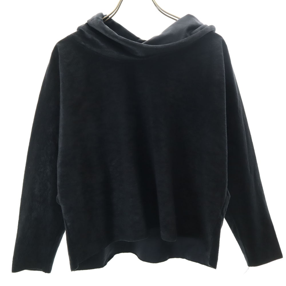 Ys ワイズ 80s 日本製 ヴィンテージ 長袖 タートルネック カットソー ブラック レディース 古着