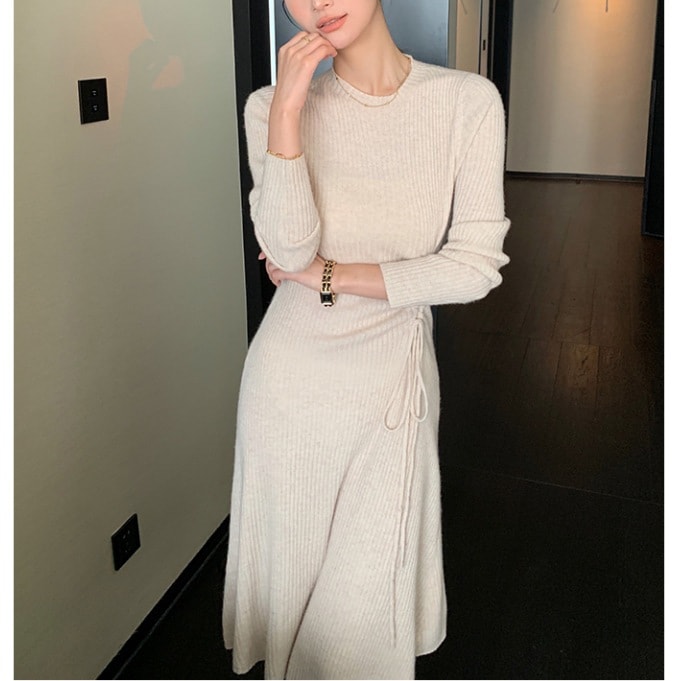 【1つ買うと10つ無料】ドレス女性の秋と冬2025サークルピュアカラフルなミッドレングスボトムスカートスカート