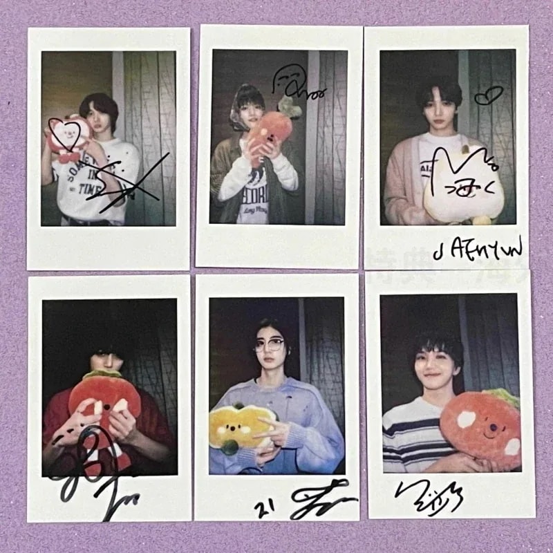 BOYNEXTDOOR 中華一直娯　青島ヨントン ポラロイド　全員６枚セット