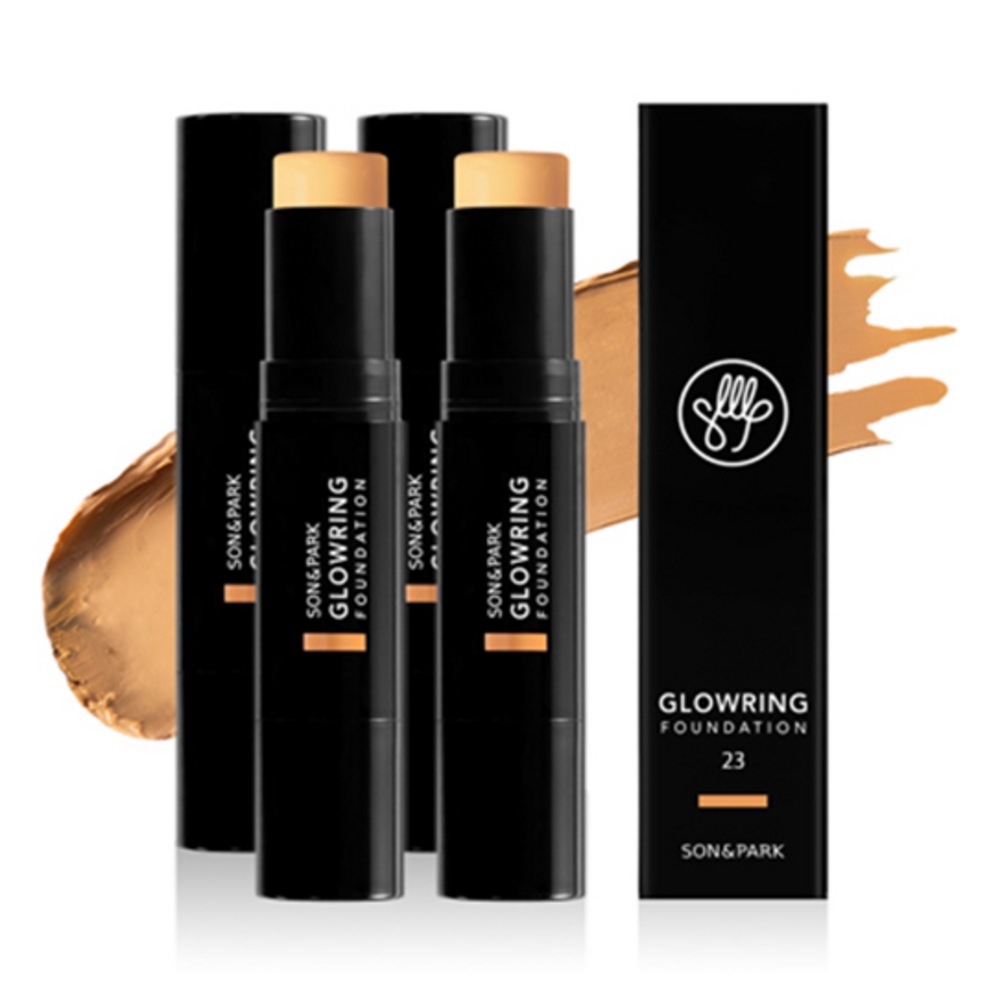 ソンアンドパックグローリングスティックファンデーション23号ナチュラル2個
