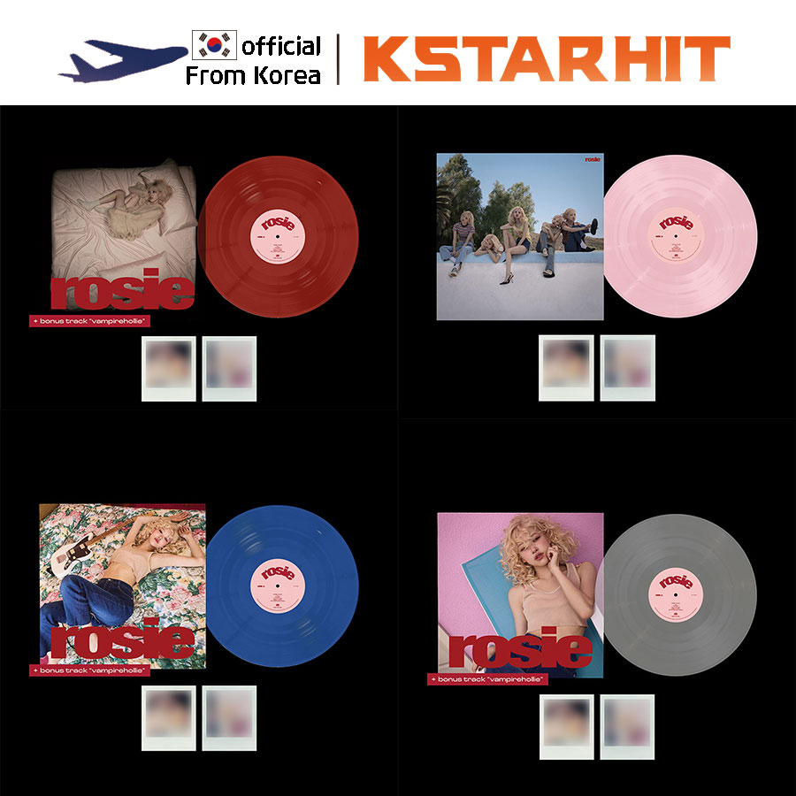 (vinyl LP/ 4 TYPE) ROSÉ (ROSE) - rosie (first studio album)