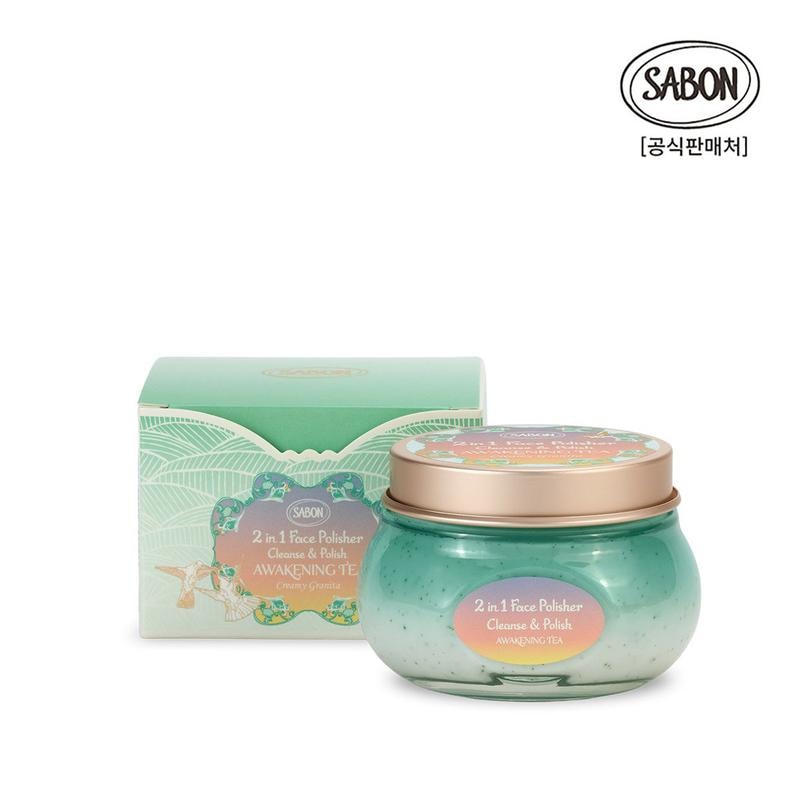2 in 1 フェイスポリッシャー アウェイクニングティー 125ml