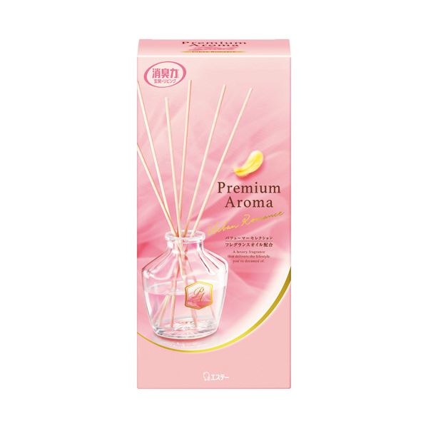 （まとめ） エステー玄関/リビング用 消臭力 Premium Aroma Stick アーバンロマンス 本体 50mL 1個 [x10セット]